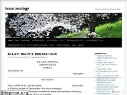 Sites similar to learnzoology.wordpress.com