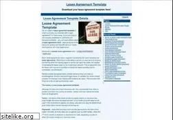 Sites similar to lease-agreement-template.com