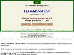 Sites similar to leaseagood.com
