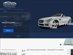 Sites similar to leasepro.com