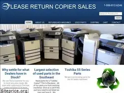 Sites similar to leasereturncopiersales.com