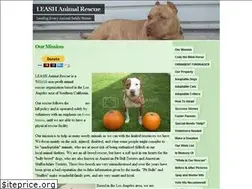 Sites similar to leashanimalrescue.org