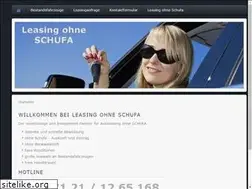 Sites similar to leasing-ohne--schufa.de