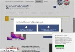 Sites similar to leasingshop.de