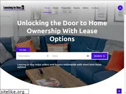 Sites similar to leasingtobuy.com