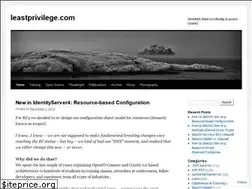 Sites similar to leastprivilege.com