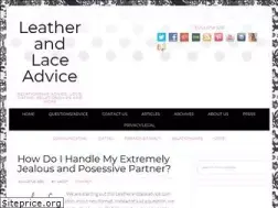Sites similar to leatherandlaceadvice.com