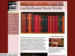 Sites similar to leatherboundbindery.com