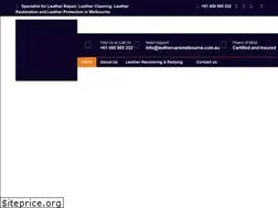 Sites similar to leathercaremelbourne.com.au