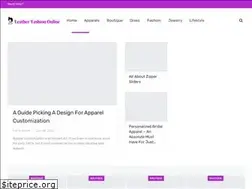 Sites similar to leatherfashiononline.com