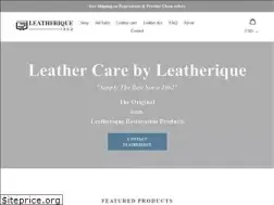 Sites similar to leatherique.com