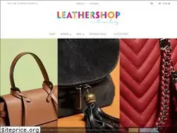 Sites similar to leathershopitaly.com