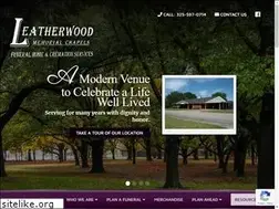 Sites similar to leatherwoodmemorialchapels.com