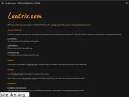 Sites similar to leatrix.com