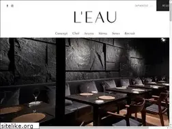 Sites similar to leau.tokyo