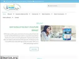 Sites similar to leaupurewater.com