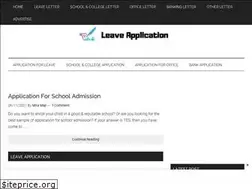 Sites similar to leaveapplication.in