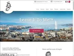 Sites similar to leaveittome.ch