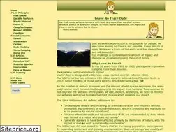 Sites similar to leavenotracedude.com