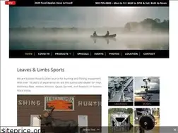 Sites similar to leavesandlimbssports.com