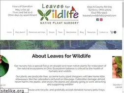 Sites similar to leavesforwildlife.com