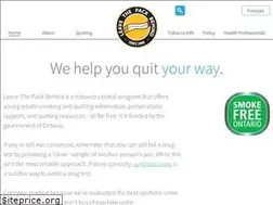 Sites similar to leavethepackbehind.org