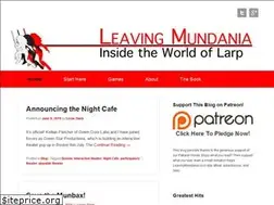 Sites similar to leavingmundania.com