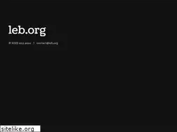Sites similar to leb.org