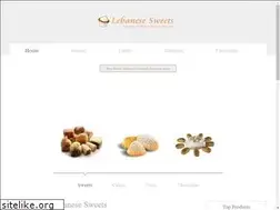 Sites similar to lebanese-sweets.com