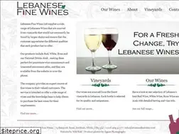 Sites similar to lebanesefinewines.eu