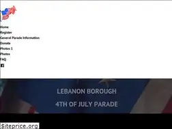 Sites similar to lebanonboro4thofjulyparade.com