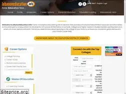 Sites similar to lebanoneducation.info