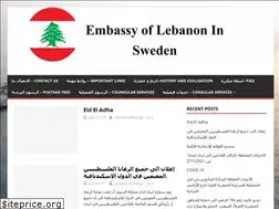 Sites similar to lebanonembassy.se