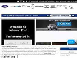 Sites similar to lebanonford.com