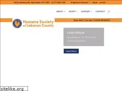 Sites similar to lebanonhumane.org