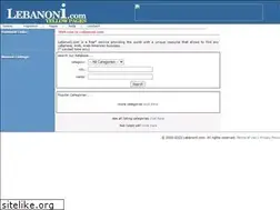 Sites similar to lebanoni.com