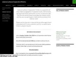 Sites similar to lebanonlutherans.org