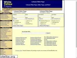 Sites similar to lebanonnh.whiteyellowpages.com