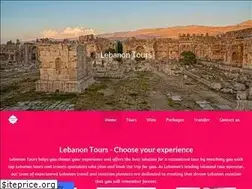 Sites similar to lebanontours.weebly.com