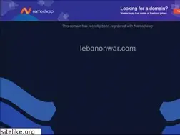 Sites similar to lebanonwar.com