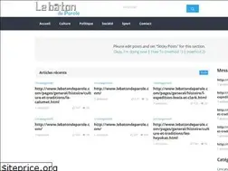 Sites similar to lebatondeparole.com