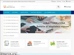 Sites similar to lebatterie.com