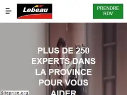 Sites similar to lebeau.ca