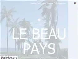 Sites similar to lebeaupays.com