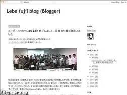 Sites similar to lebefujii.blogspot.com