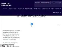 Sites similar to leben-mit-hautkrebs.de