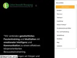 Sites similar to lebenbrauchtbewegung.de