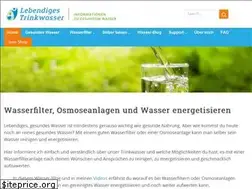 Sites similar to lebendiges-trinkwasser.de