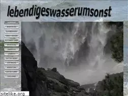 Sites similar to lebendigeswasserumsonst.de