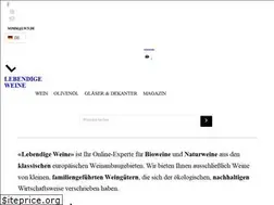 Sites similar to lebendigeweine.de